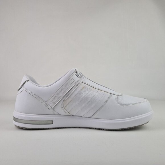 K-Swiss Palisades Men Shoes Athletic Sneakers Leather White Size 12 - Picture 3 of 10